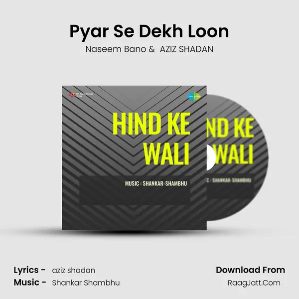 Pyar Se Dekh Loon MP3 Song by Naseem Bano Cover