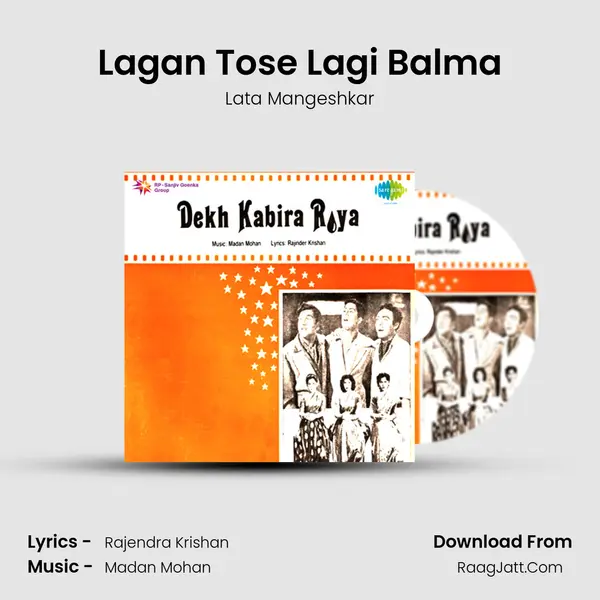 Lagan Tose Lagi Balma MP3 Song by Lata Mangeshkar Cover