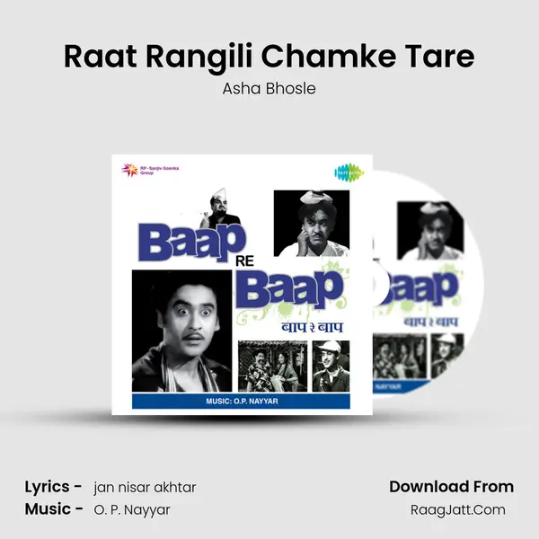 Raat Rangili Chamke Tare MP3 Song by Asha Bhosle Cover