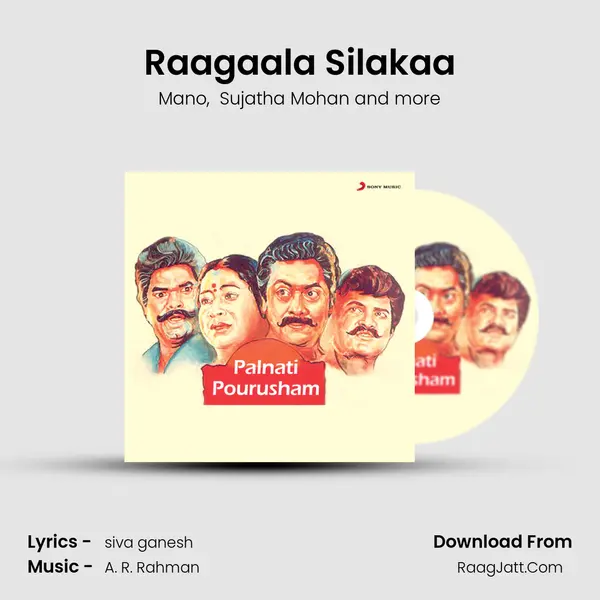 Raagaala Silakaa MP3 Song by Mano Cover