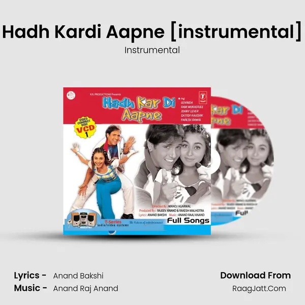 Hadh Kardi Aapne [instrumental] MP3 Song by Instrumental Cover