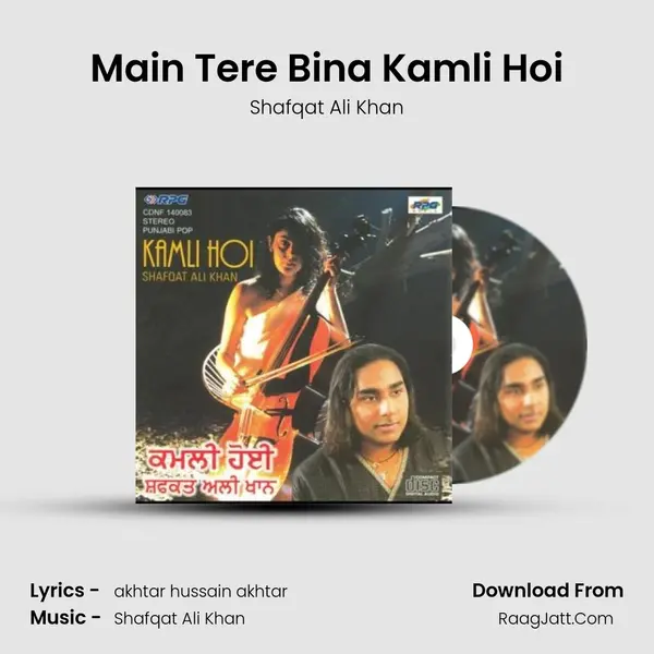 Main Tere Bina Kamli Hoi MP3 Song by Shafqat Ali Khan Cover