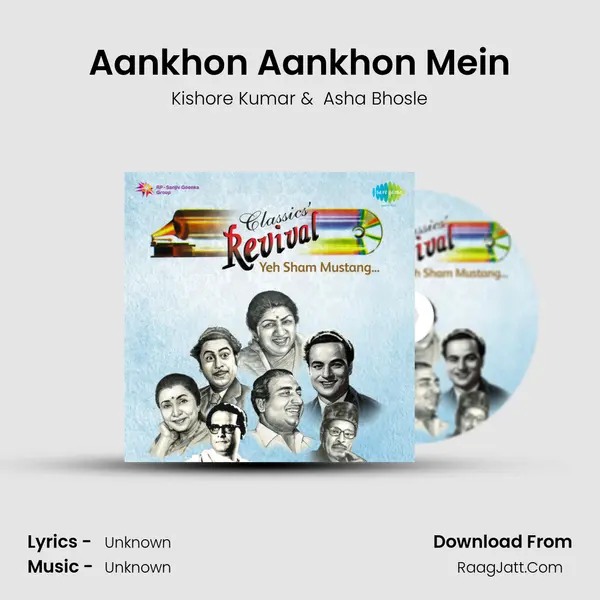 Aankhon Aankhon Mein MP3 Song by Kishore Kumar Cover