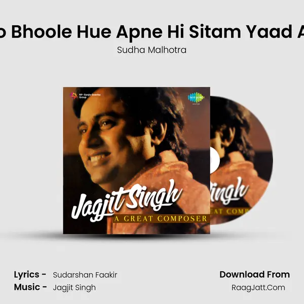 Unko Bhoole Hue Apne Hi Sitam Yaad Aaye MP3 Song by Sudha Malhotra Cover