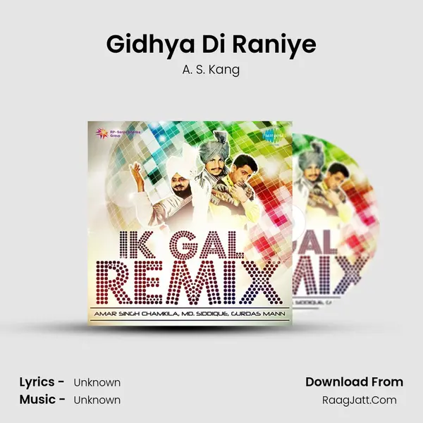 Gidhya Di Raniye MP3 Song by A. S. Kang Cover