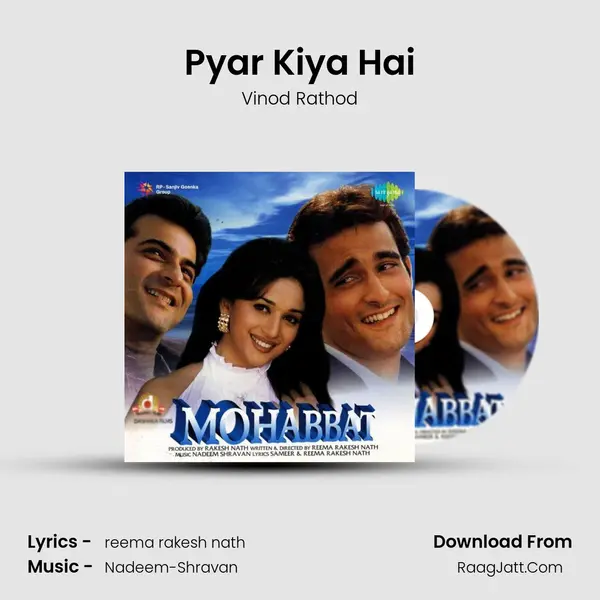 Pyar Kiya Hai MP3 Song by Vinod Rathod Cover