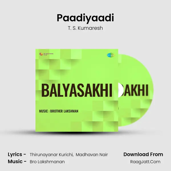 Paadiyaadi MP3 Song by T. S. Kumaresh Cover