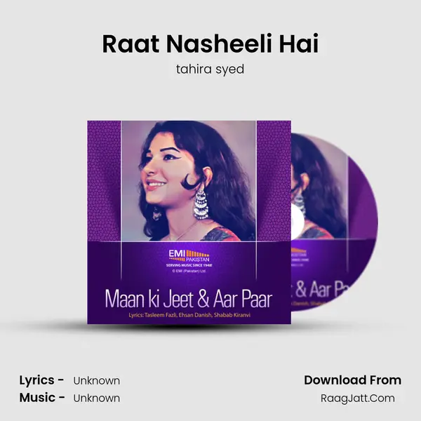 Raat Nasheeli Hai MP3 Song by tahira syed Cover