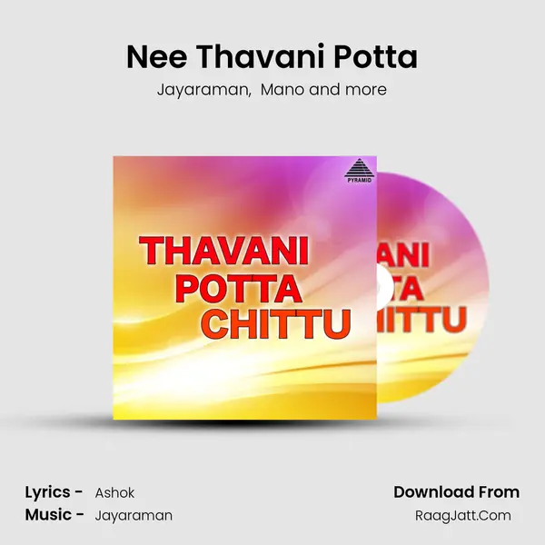 Nee Thavani Potta MP3 Song by Jayaraman Cover