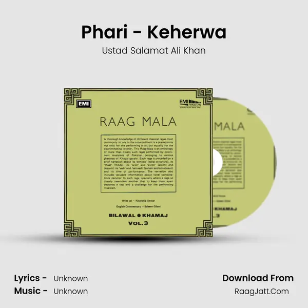 Phari - Keherwa MP3 Song by Ustad Salamat Ali Khan Cover