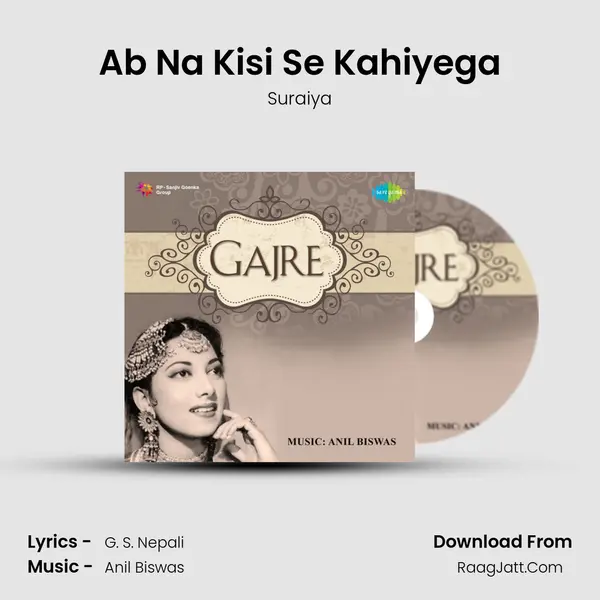 Ab Na Kisi Se Kahiyega MP3 Song by Suraiya Cover