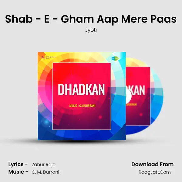Shab - E - Gham Aap Mere Paas MP3 Song by Jyoti Cover