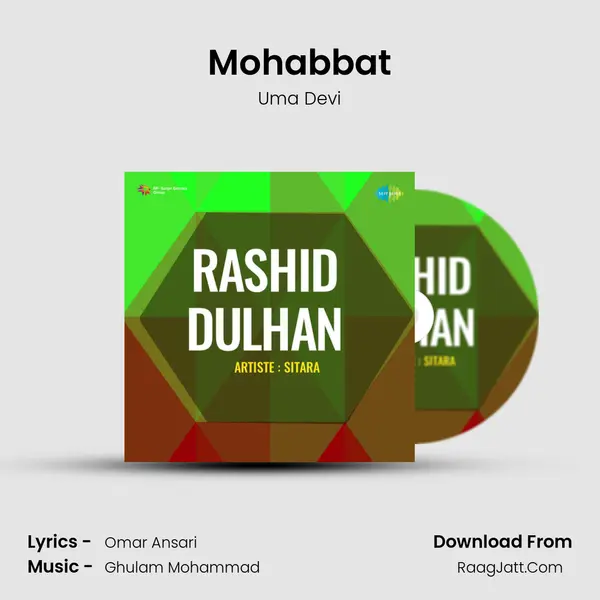 Mohabbat MP3 Song by Uma Devi Cover