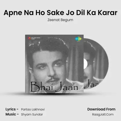 Apne Na Ho Sake Jo Dil Ka Karar MP3 Song by Zeenat Begum Cover