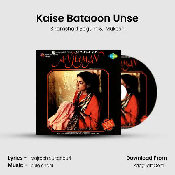 Kaise Bataoon Unse MP3 Song by Shamshad Begum Cover