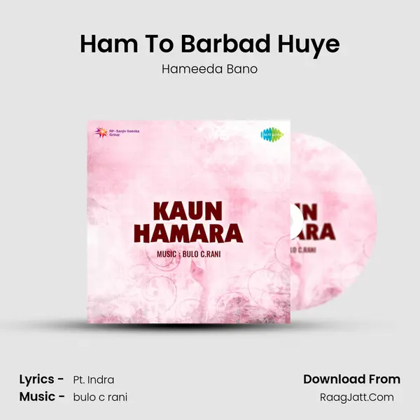 Ham To Barbad Huye Cover