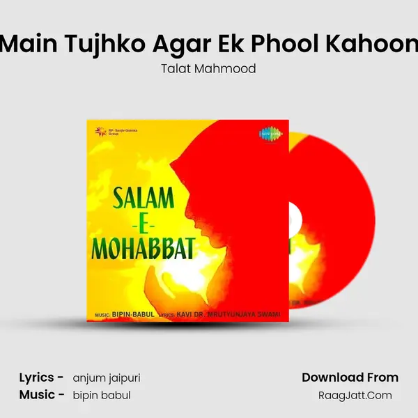 Main Tujhko Agar Ek Phool Kahoon MP3 Song by Talat Mahmood Cover