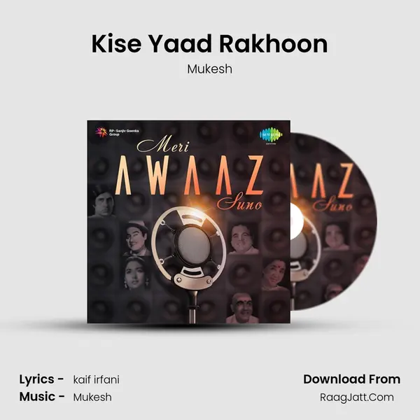 Kise Yaad Rakhoon MP3 Song by Mukesh Cover
