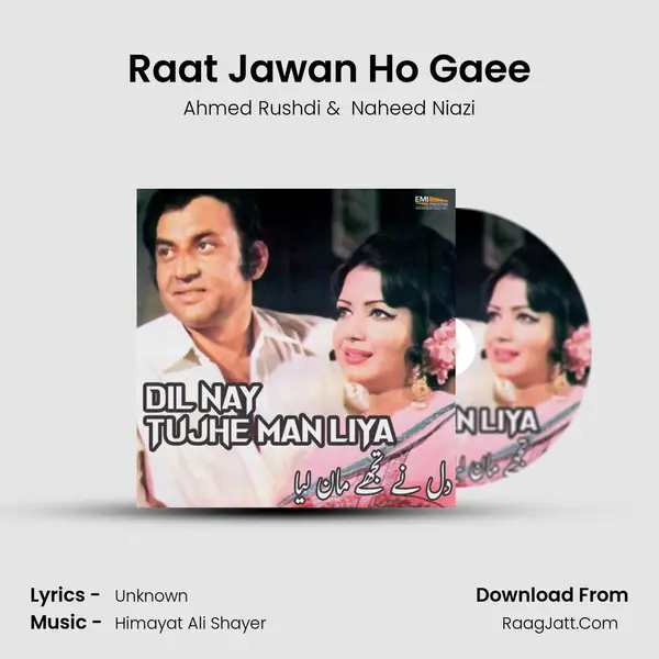 Raat Jawan Ho Gaee MP3 Song by Ahmed Rushdi Cover