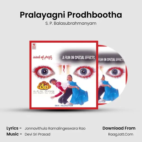 Pralayagni Prodhbootha MP3 Song by S. P. Balasubrahmanyam Cover