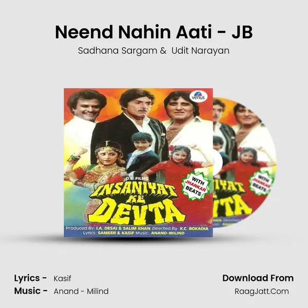 Neend Nahin Aati - JB MP3 Song by Sadhana Sargam Cover