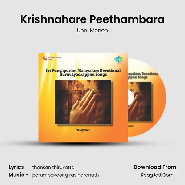 Krishnahare Peethambara MP3 Song by Unni Menon Cover