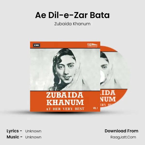Ae Dil-e-Zar Bata MP3 Song by Zubaida Khanum Cover
