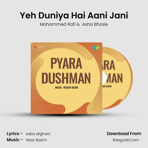 Yeh Duniya Hai Aani Jani MP3 Song by Mohammed Rafi Cover