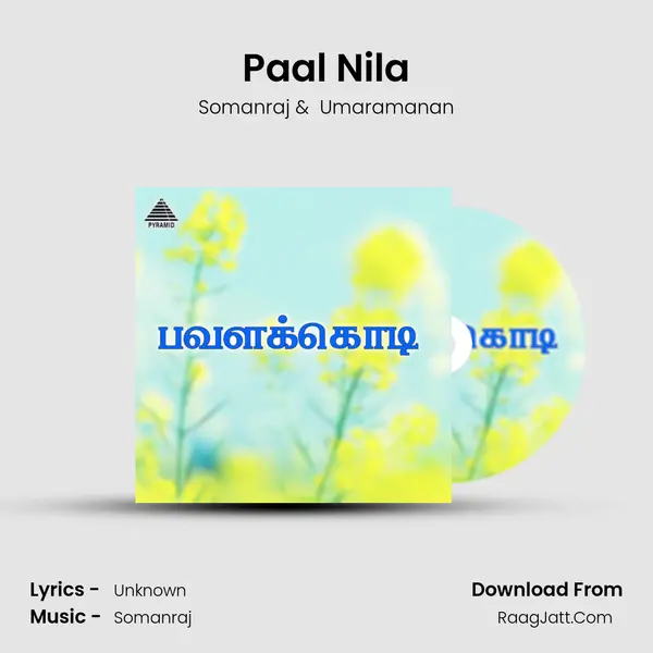Paal Nila MP3 Song by Somanraj Cover