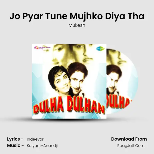 Jo Pyar Tune Mujhko Diya Tha MP3 Song by Mukesh Cover