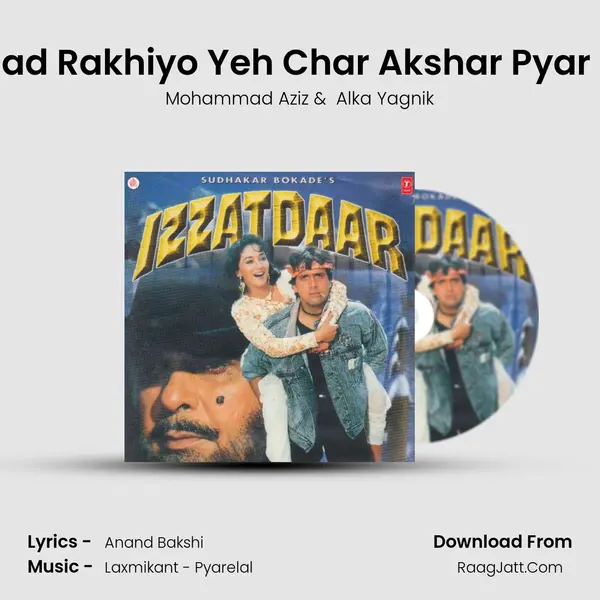 Yaad Rakhiyo Yeh Char Akshar Pyar Ke MP3 Song by Mohammad Aziz Cover
