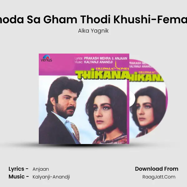 Thoda Sa Gham Thodi Khushi-Female MP3 Song by Alka Yagnik Cover