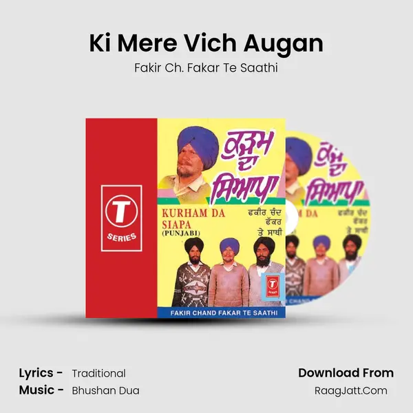 Ki Mere Vich Augan MP3 Song by Fakir Ch. Fakar Te Saathi Cover