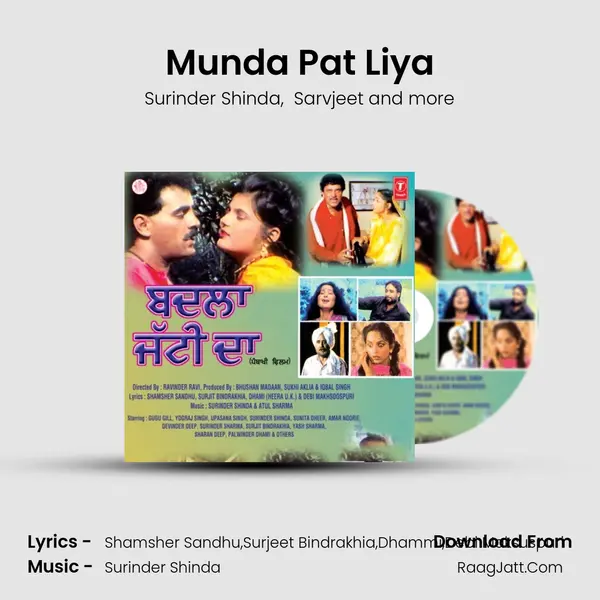 Munda Pat Liya MP3 Song by Surinder Shinda Cover
