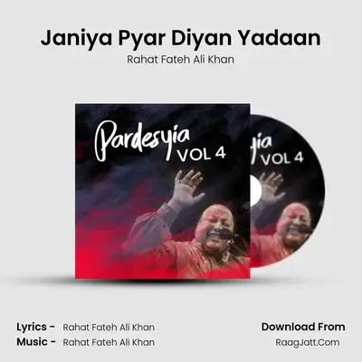 Janiya Pyar Diyan Yadaan MP3 Song by Rahat Fateh Ali Khan Cover