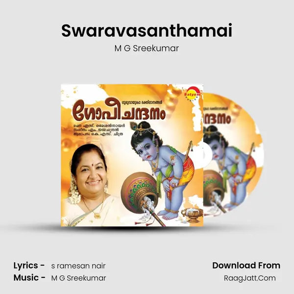 Swaravasanthamai MP3 Song by M G Sreekumar Cover