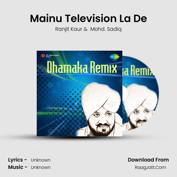 Mainu Television La De MP3 Song by Ranjit Kaur Cover