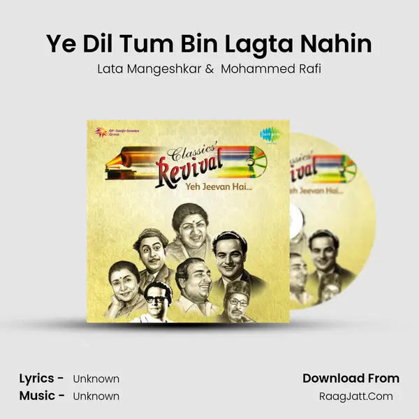 Ye Dil Tum Bin Lagta Nahin Cover