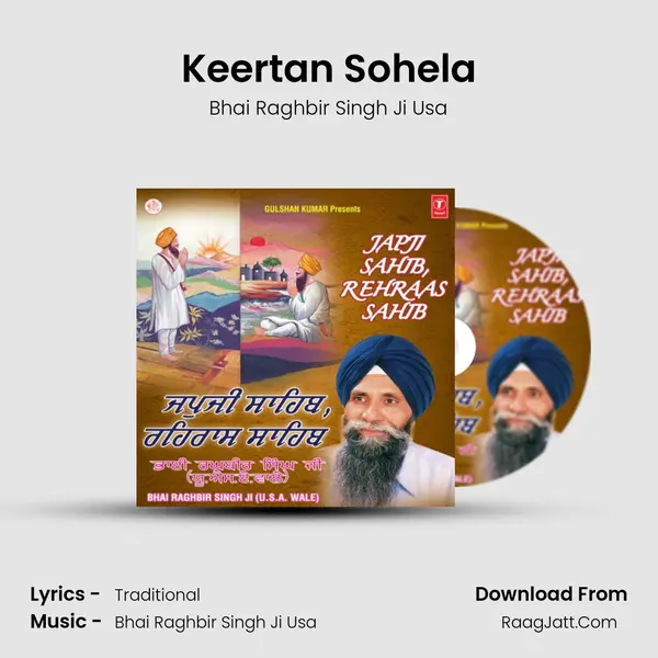 Keertan Sohela MP3 Song by Bhai Raghbir Singh Ji Usa Cover
