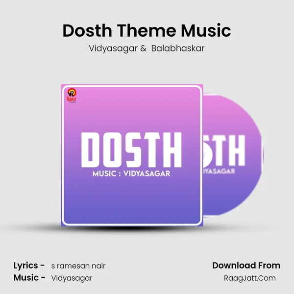 Dosth Theme Music MP3 Song by Vidyasagar Cover