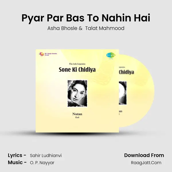 Pyar Par Bas To Nahin Hai MP3 Song by Asha Bhosle Cover