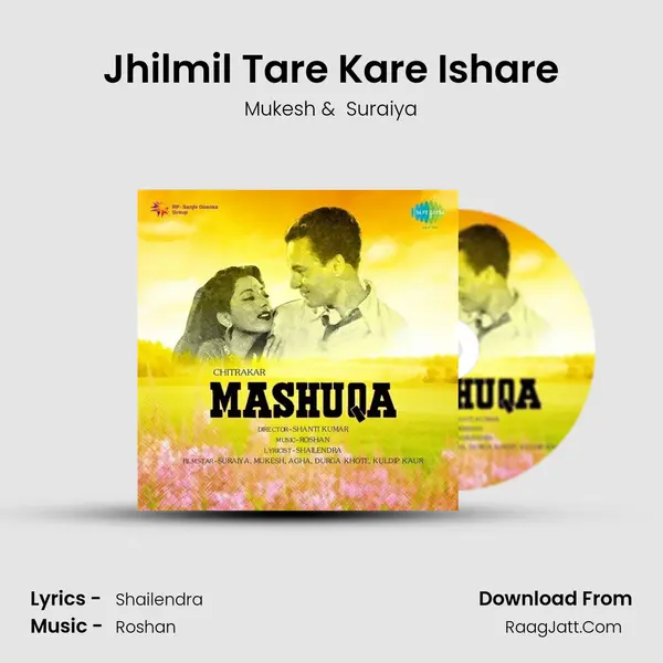 Jhilmil Tare Kare Ishare MP3 Song by Mukesh Cover