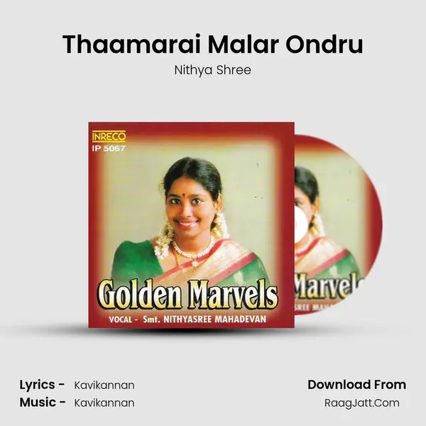 Thaamarai Malar Ondru MP3 Song by Nithya Shree Cover