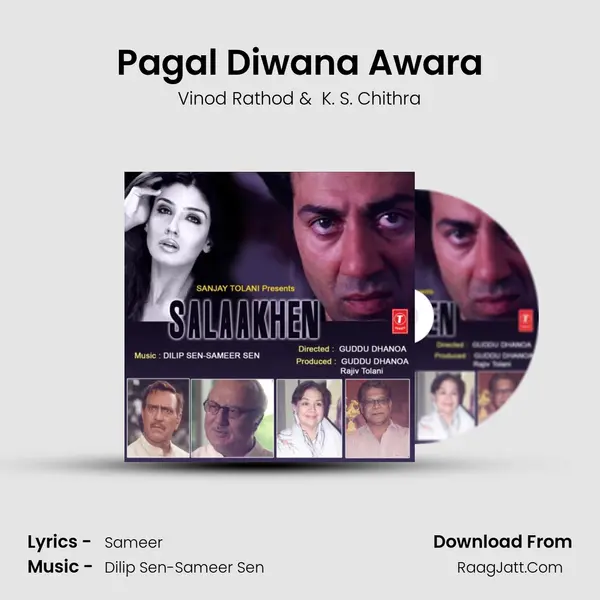 Pagal Diwana Awara MP3 Song by Vinod Rathod Cover