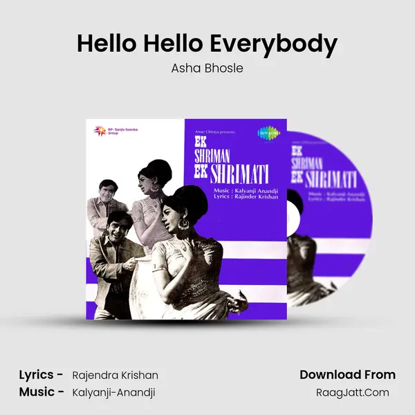Hello Hello Everybody MP3 Song by Asha Bhosle Cover