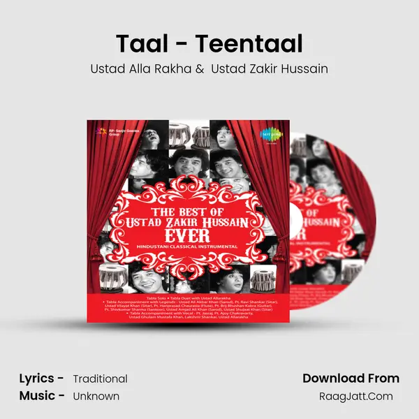 Taal - Teentaal MP3 Song by Ustad Alla Rakha Cover