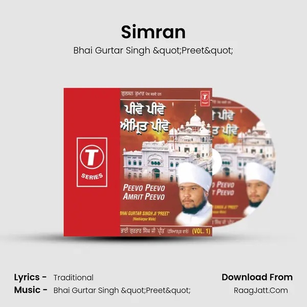Simran MP3 Song by Bhai Gurtar Singh "Preet" Cover