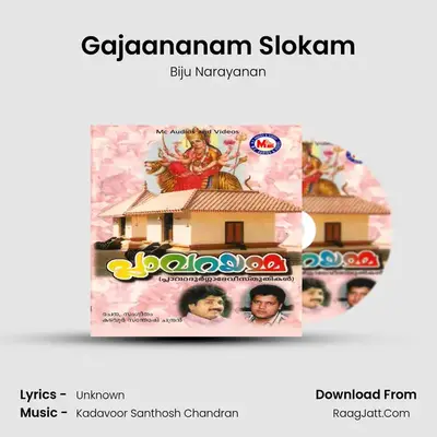 Gajaananam Slokam MP3 Song by Biju Narayanan Cover