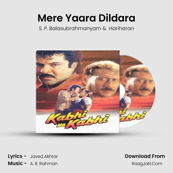 Mere Yaara Dildara MP3 Song by S. P. Balasubrahmanyam Cover