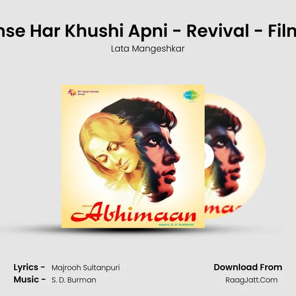 Ab To Hai Tumse Har Khushi Apni - Revival - Film - Abhimaan MP3 Song by Lata Mangeshkar Cover